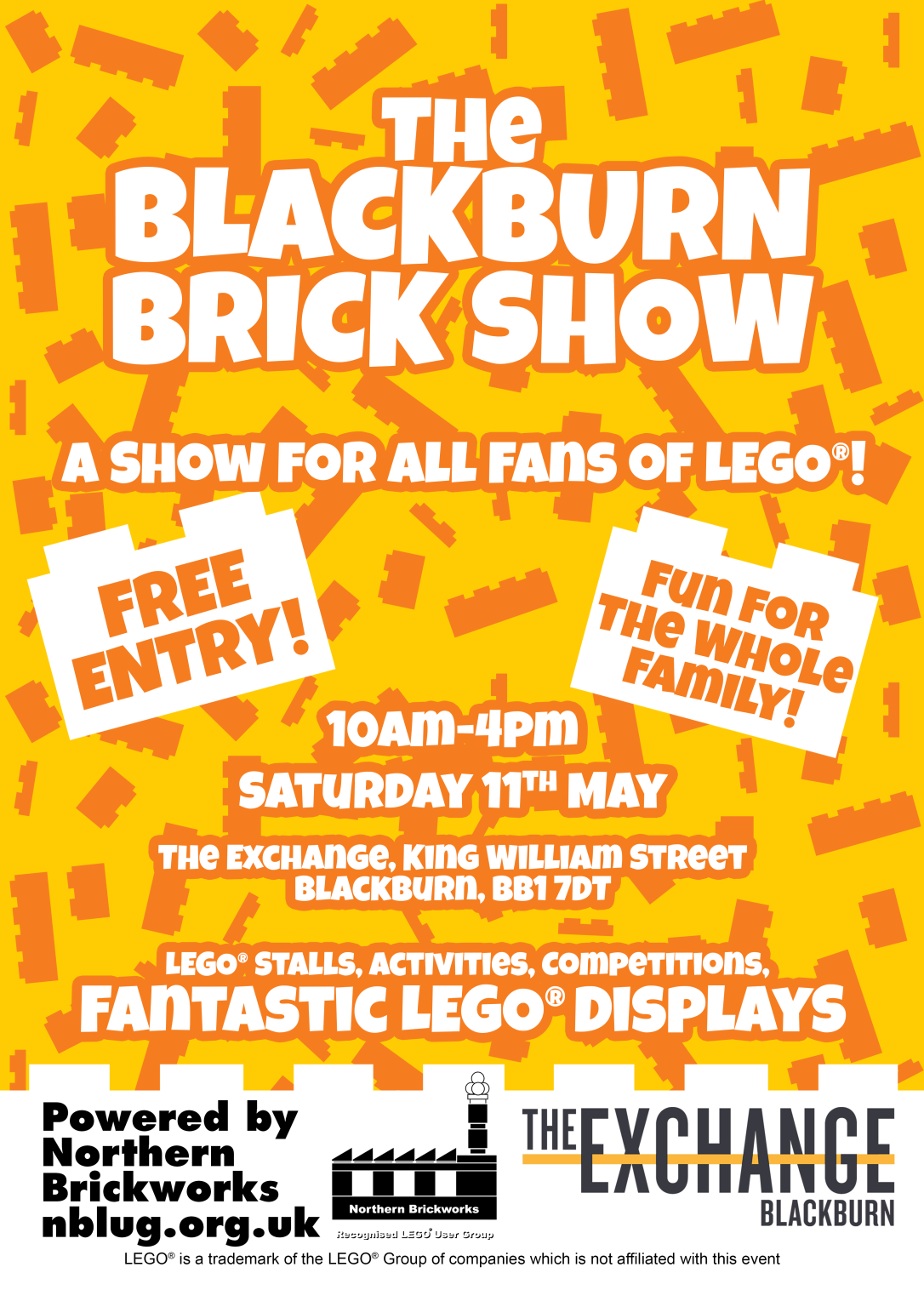 HISTORIC BUILDING HOSTS BRICK SHOW (Lego) - Exchange Blackburn